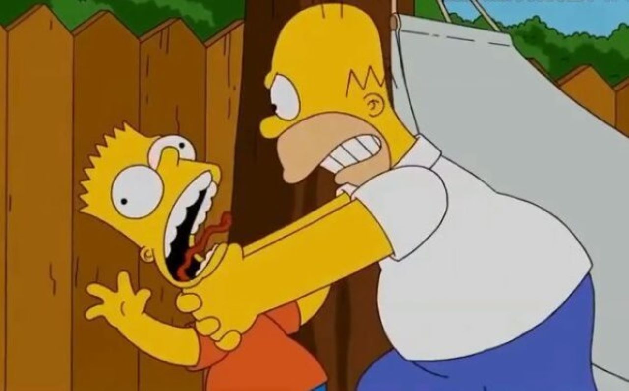 ¿Por qué Homero ya no ahorca a Bart en <em>Los Simpson</em>?
