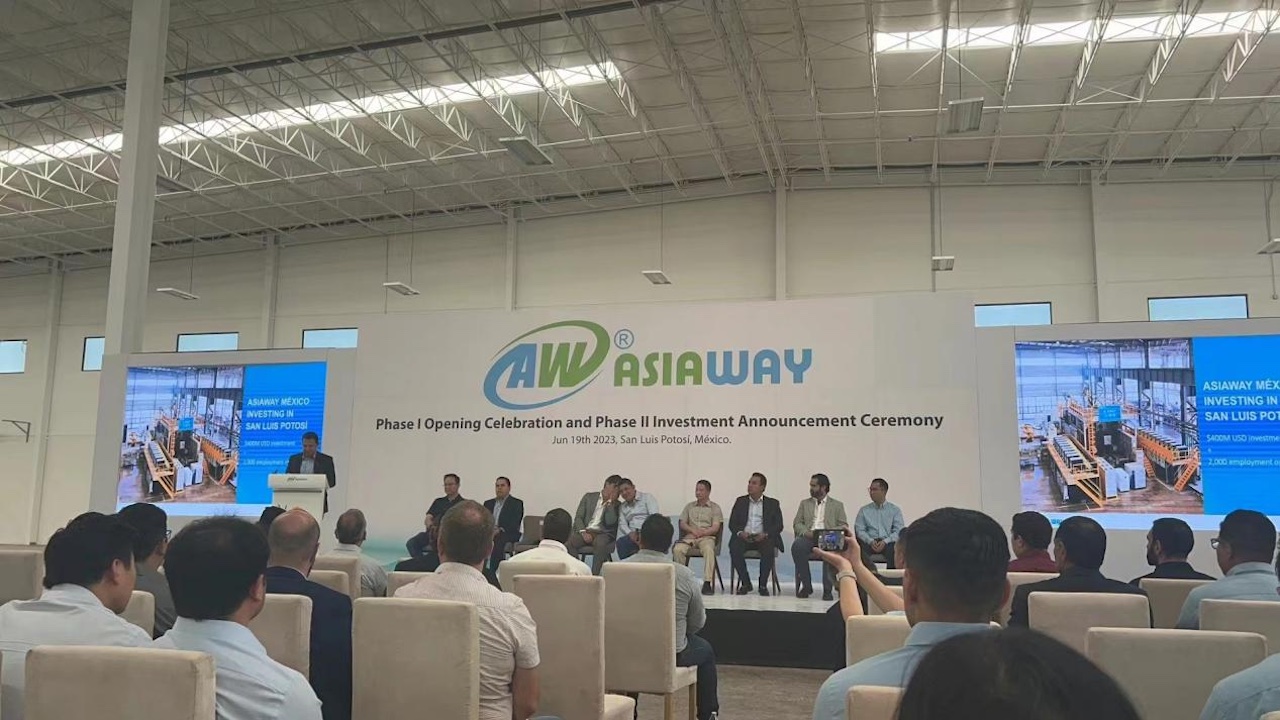 EU solicita revisión a México de Asiaway, planta automotriz en SLP