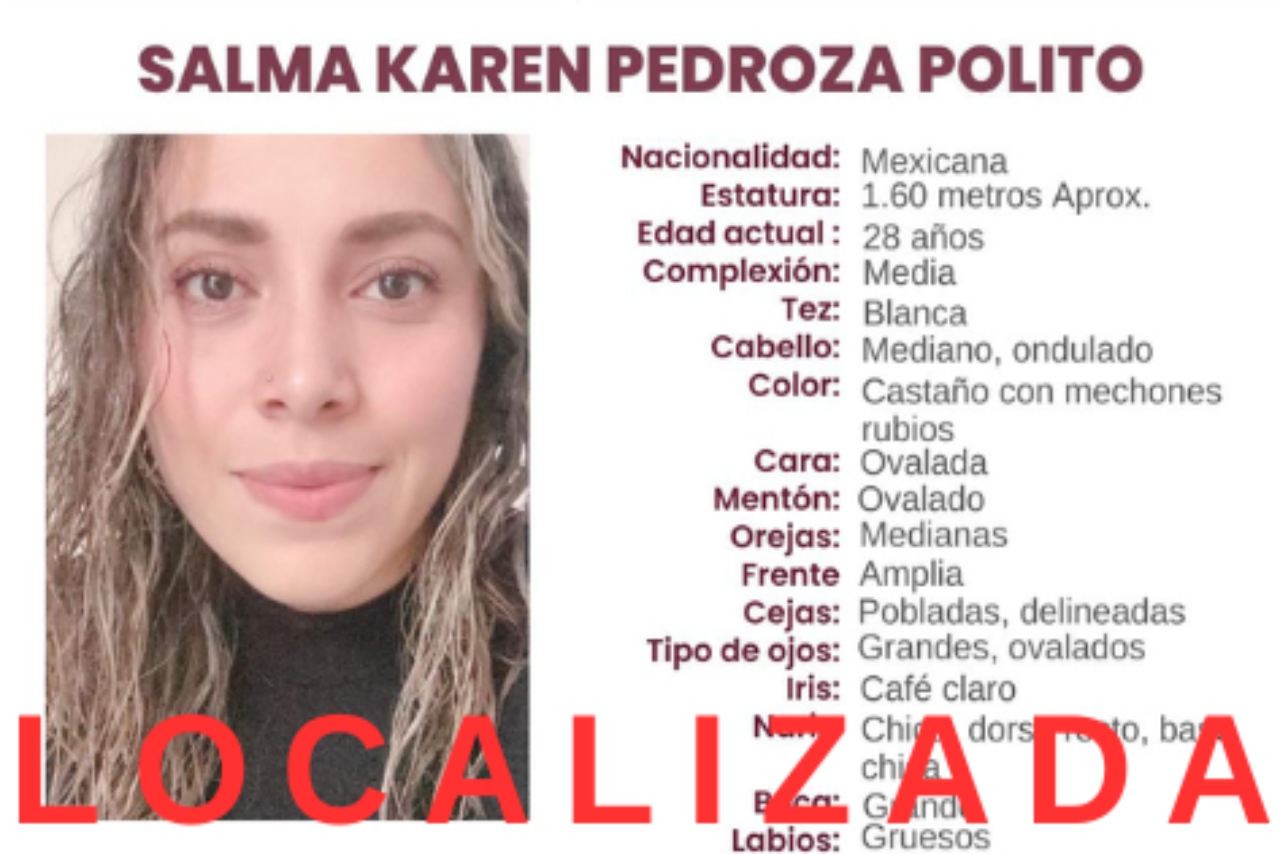 Localizan con vida a Salma Karen, mujer embarazada reportada como desaparecida en Puebla