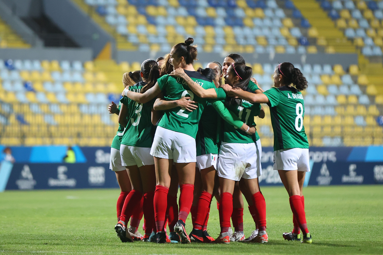 Selección Mexicana Femenil se acerca a semifinales de Santiago 2023 tras derrotar a Chile