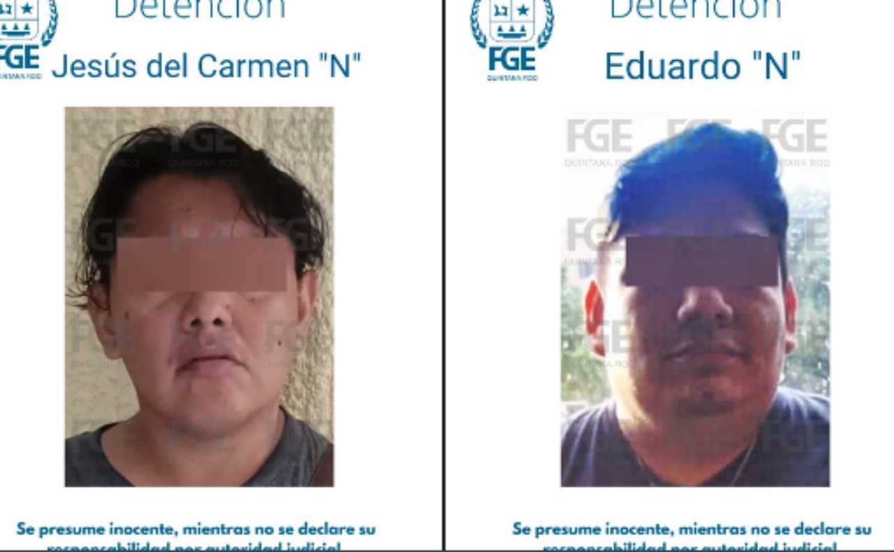Detienen a dos hombres por caso de trata de personas en Quintana Roo