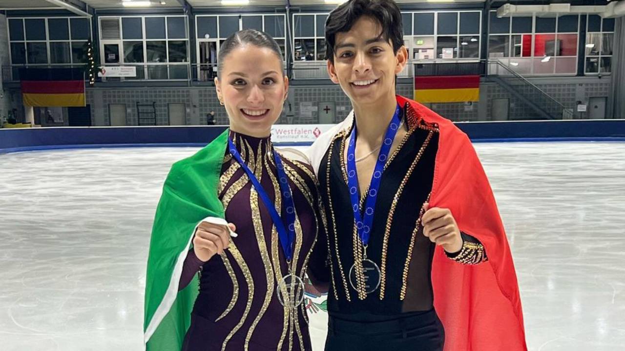 ¡Orgullo mexicano! Andrea Montesinos y Donovan Carrillo, oro y plata en el NRW Trophy