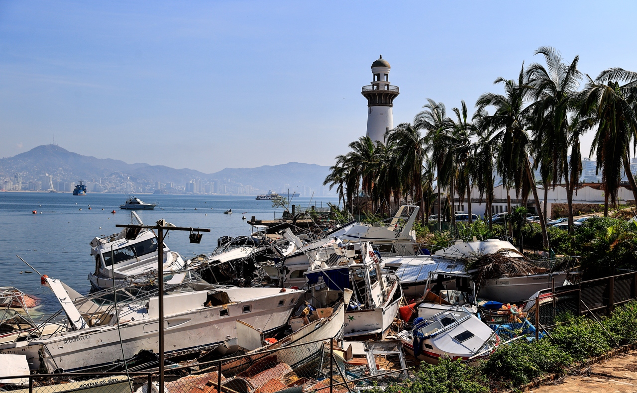 Huracán ‘Otis’: SRE localiza a 371 extranjeros buscados en Acapulco