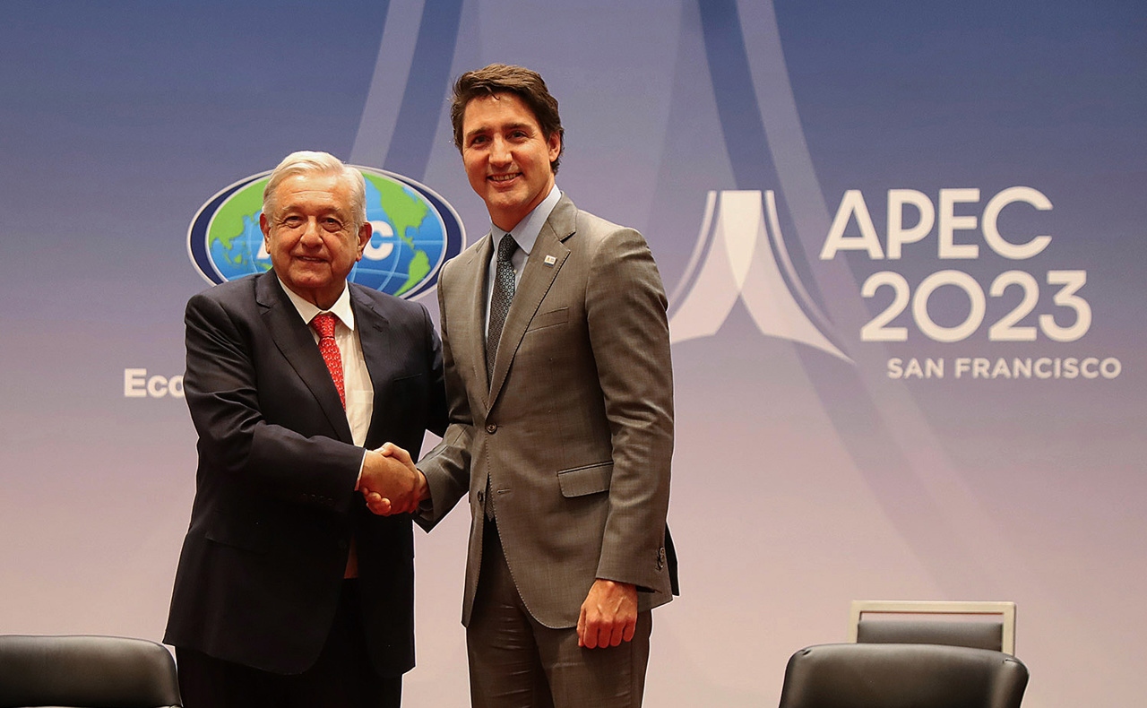Comercio y migración, los temas centrales que trataron AMLO y Trudeau