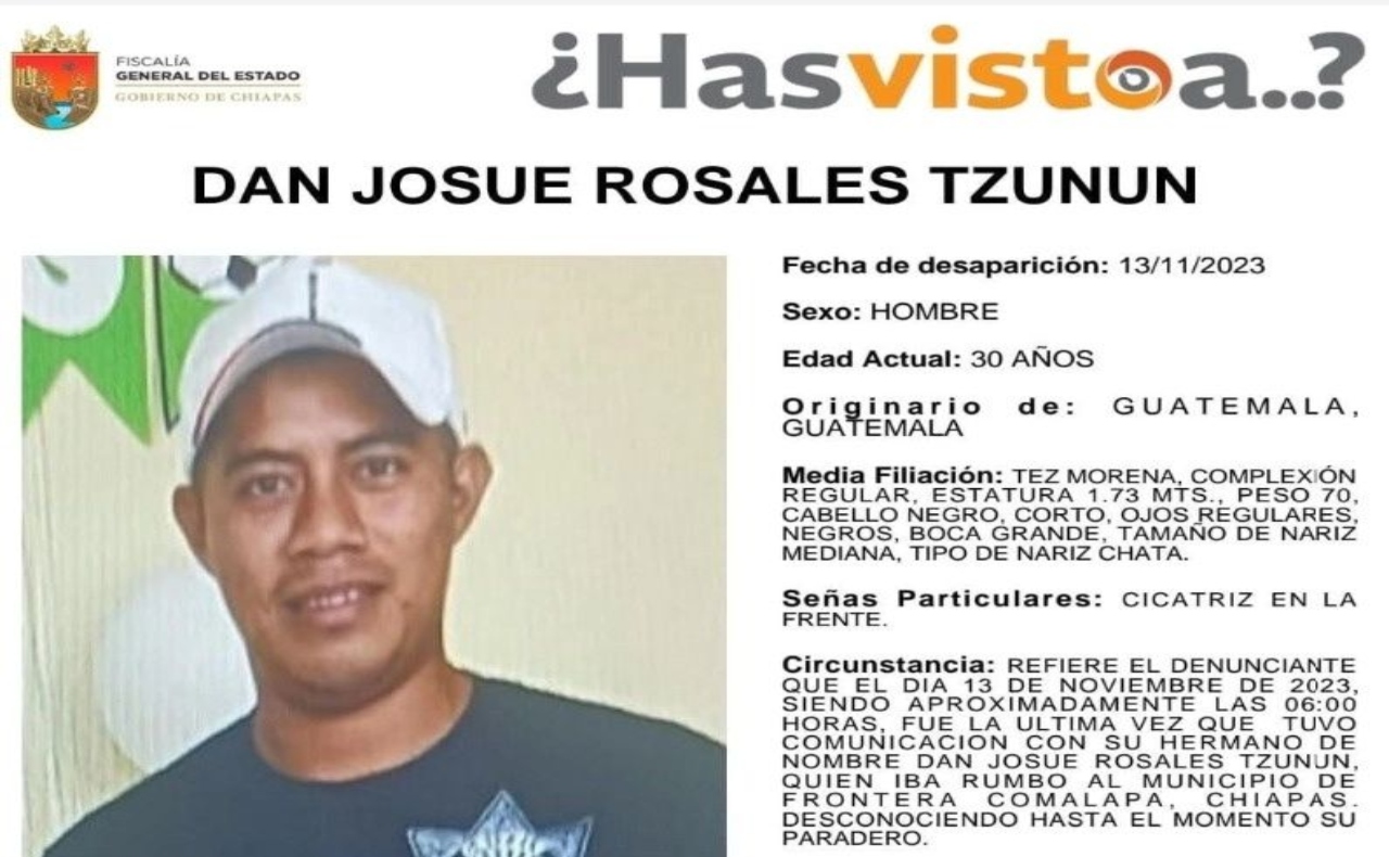 Guatemala emite alerta por 10 comerciantes desaparecidos en México