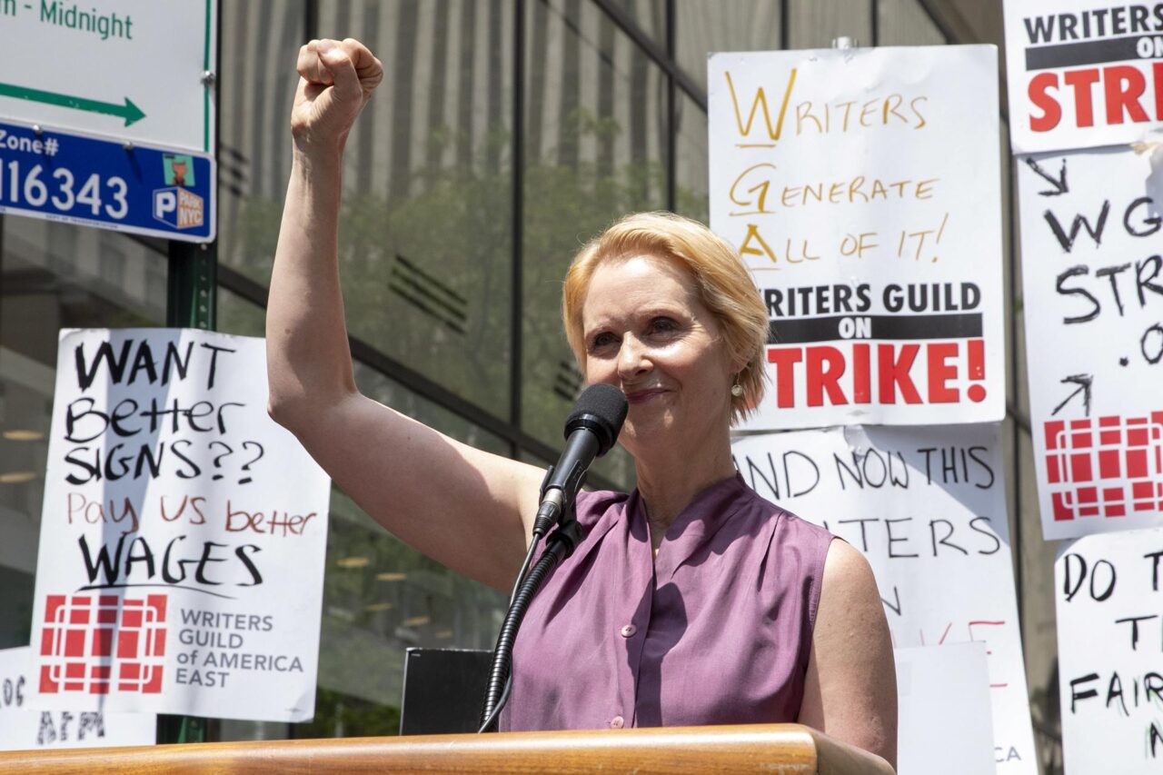 Cynthia Nixon, de Sex and the City, se declara en huelga de hambre por Gaza
