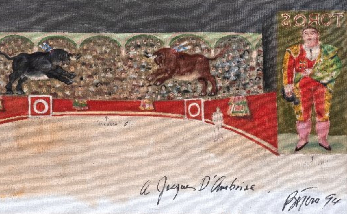Morton subastará una obra de Fernando Botero por 8.5 mdp
