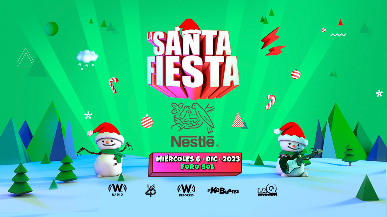 La Santa Fiesta 2023 boletos cómo conseguirlos y cartel