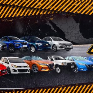 La-Lista de los 10 autos más vendidos y más inseguros en México