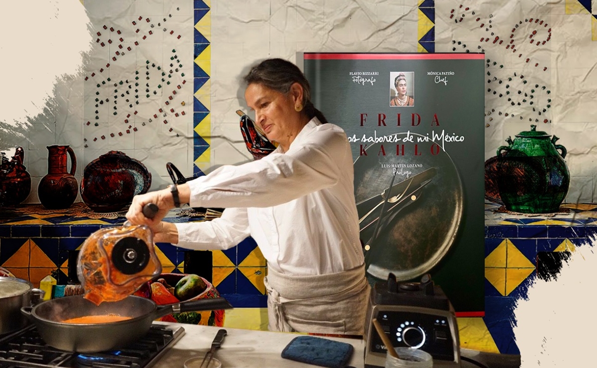 Mónica Patiño recupera las recetas que cocinaba Frida Kahlo en un libro