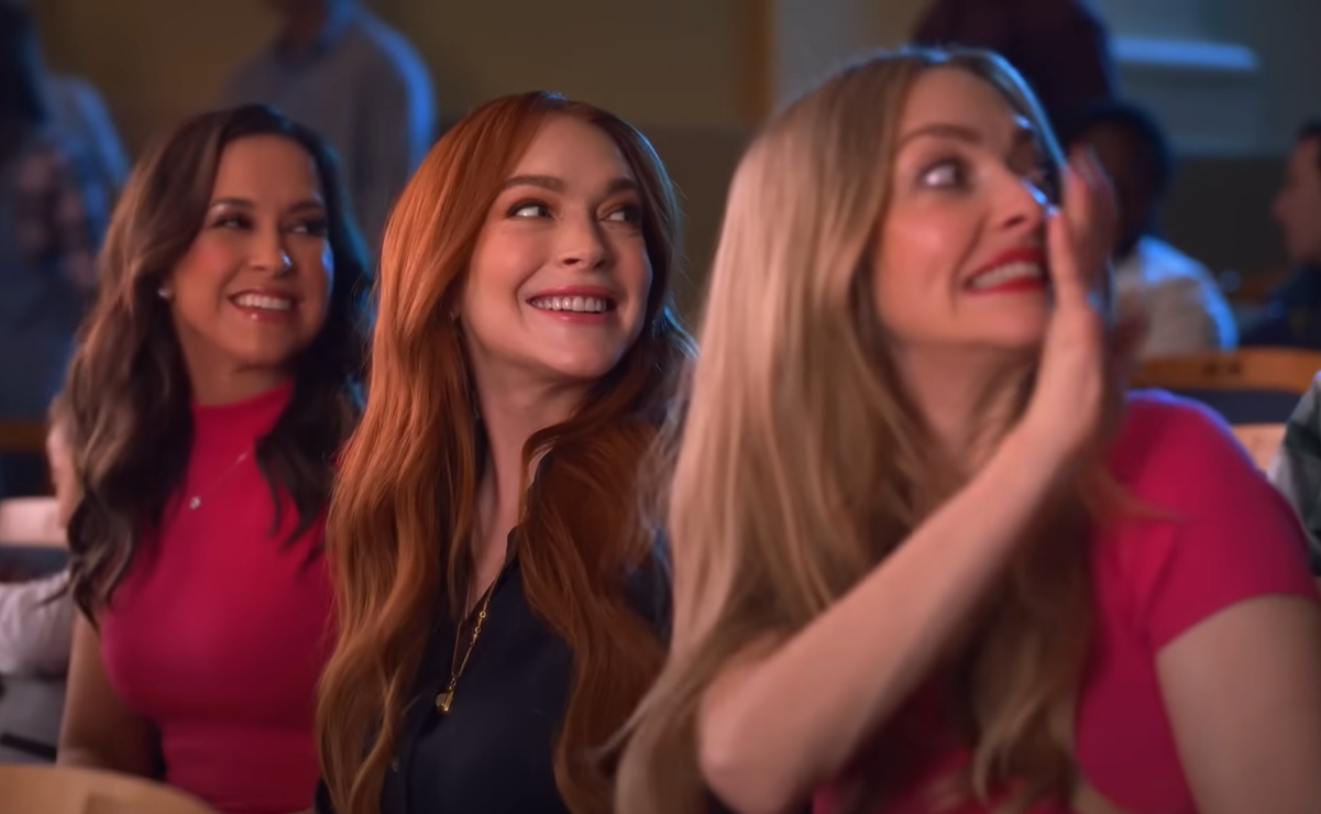 Lindsay Lohan protagoniza el reencuentro de <em>Chicas Pesadas</em> para un comercial