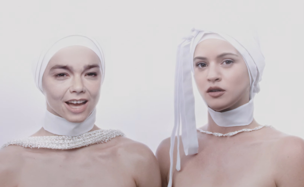 Björk y Rosalía lanzan videoclip de la canción <em>Oral</em>