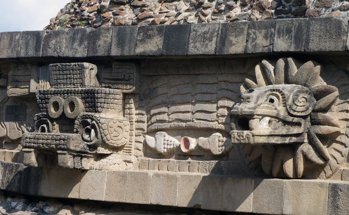 INAH pide donaciones para salvar el Templo de Quetzalcóatl en Teotihuacán