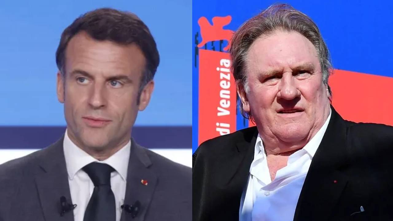 Critican a Emmanuel Macron por apoyar a Depardieu, acusado de abuso sexual
