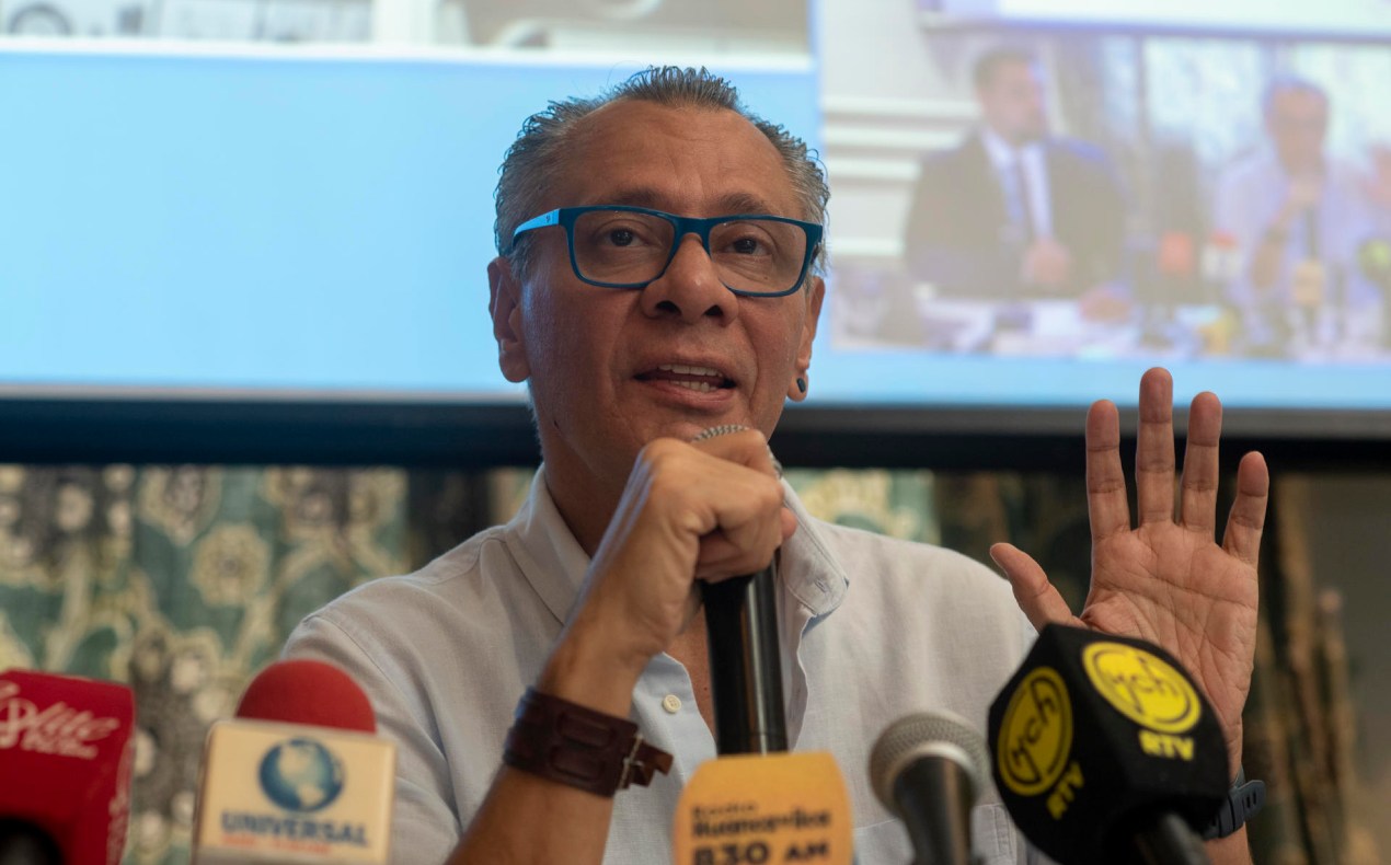 Embajada de México en Ecuador admite como huésped a Jorge Glas; analizará asilo político