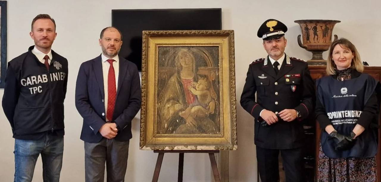 Pintura de Sandro Botticelli es hallada tras 31 años de su desaparición