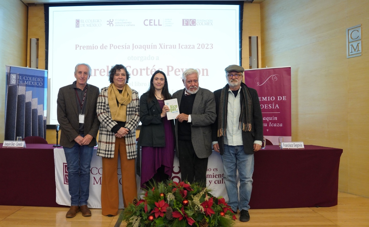 Aurelia Cortés Peyron recibe el premio Joaquín Xirau Icaza 2023