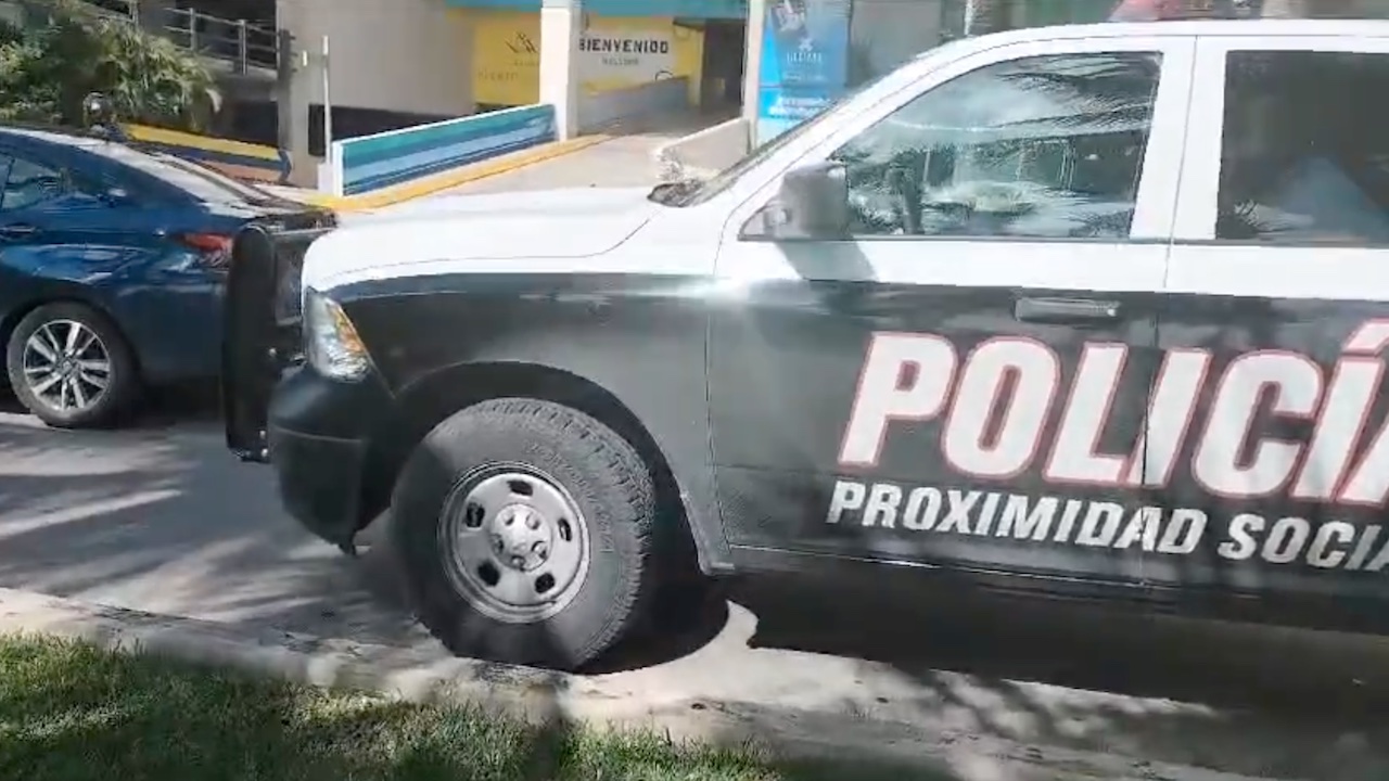 Balacera Puerto Cancún deja una persona baleada en gimnasio