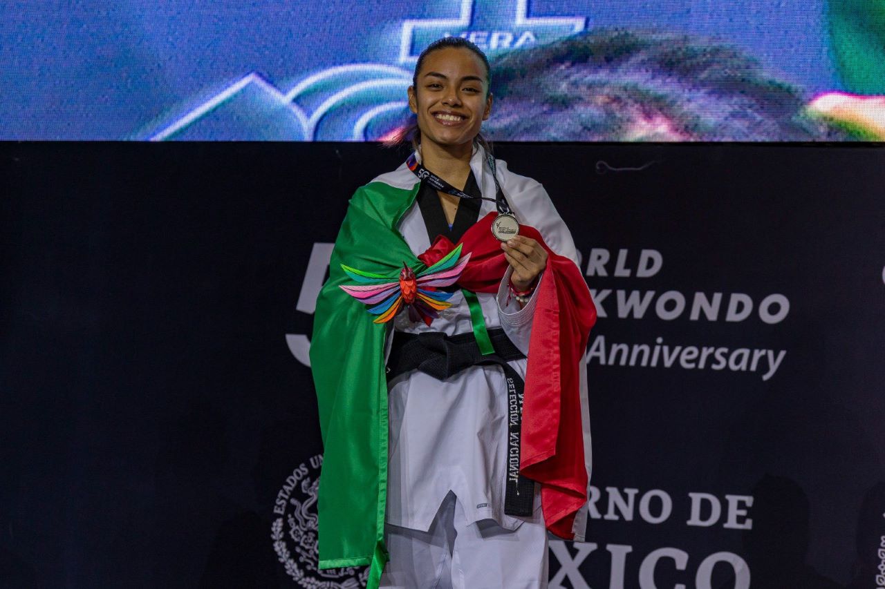 Claudia Romero consiguió bronce en Grand Prix de Taekwondo en Inglaterra
