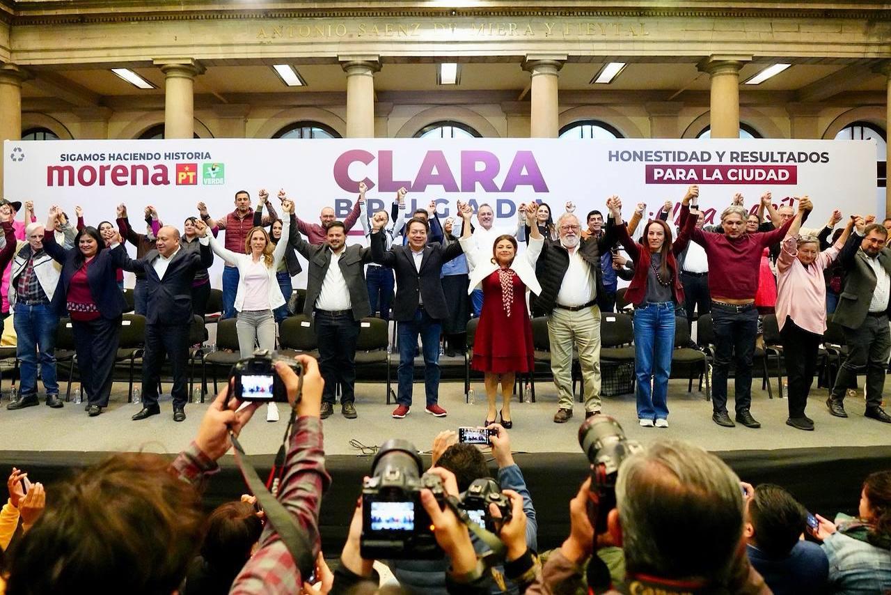 ‘Daremos batalla’ para recuperar mayoría en CDMX: Clara Brugada