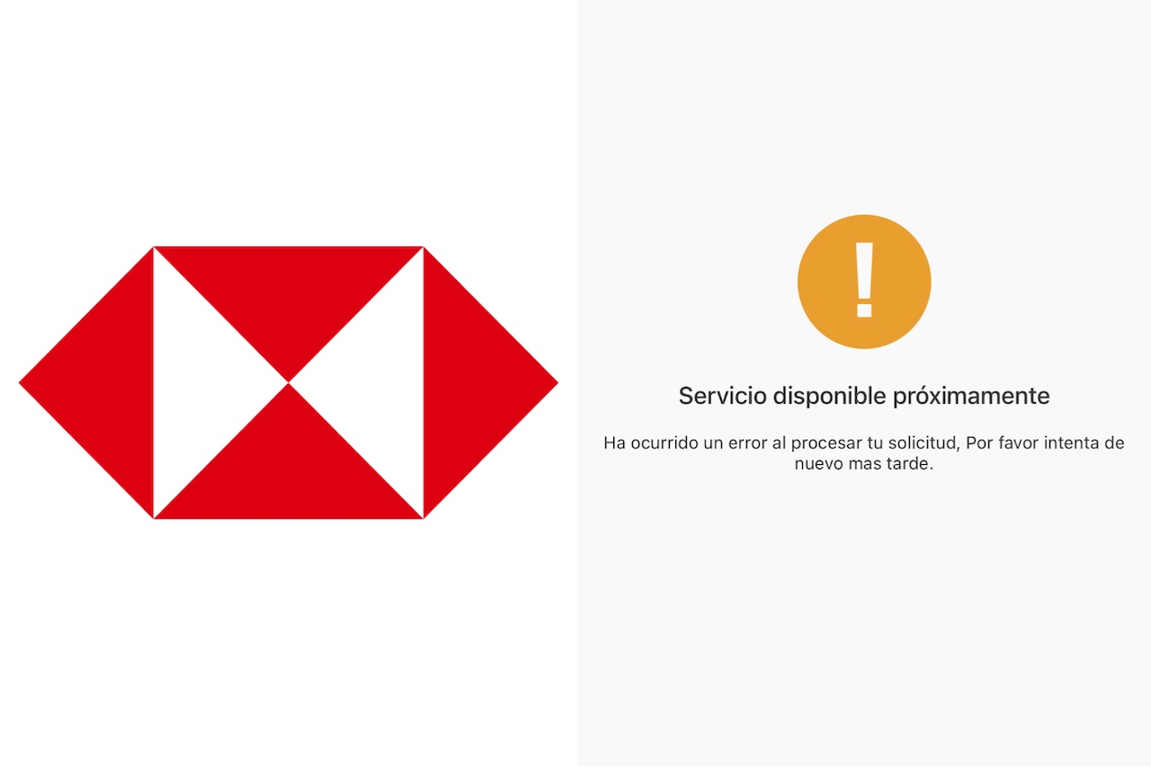 ¿Se cayó HSBC hoy? Usuarios reportan fallas en la aplicación móvil