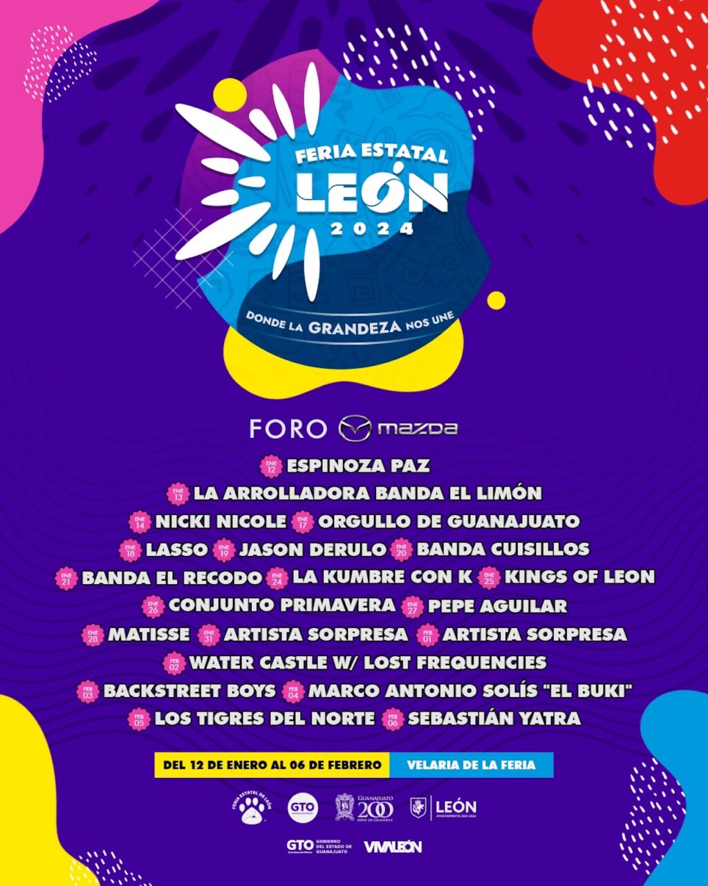 Feria de León 2024: cuándo es, cartelera de artistas, boletos y espectáculos