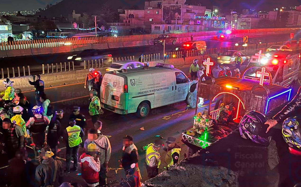 Fiscalía de CDMX inicia investigación contra conductor que atropelló a peregrinos en la México-Puebla