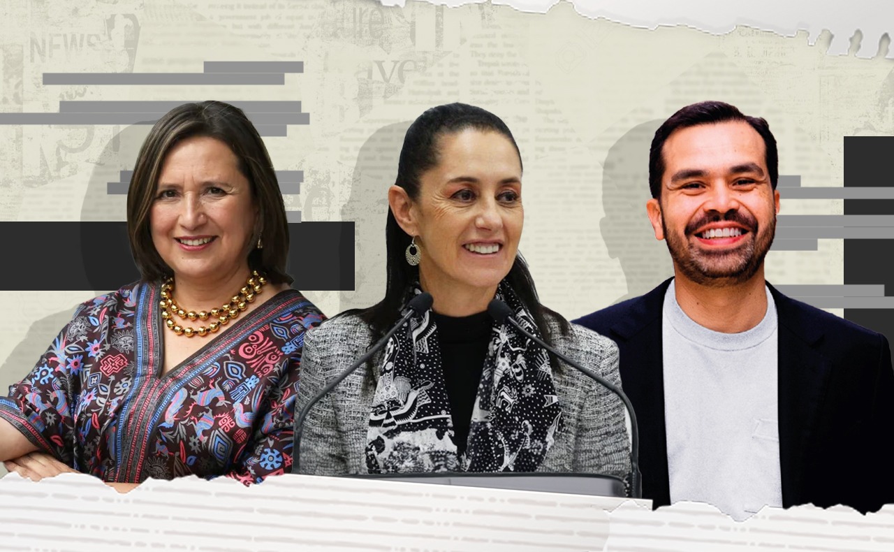 En estas fechas se registrarán Sheinbaum, Xóchitl y Máynez como candidatos ante el INE