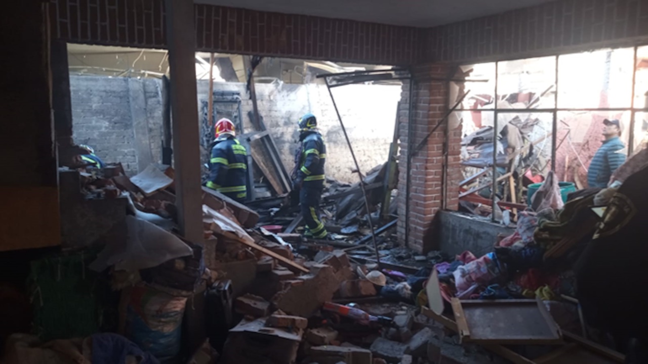 Explosión en Mixquic, Tláhuac, deja dos personas lesionadas