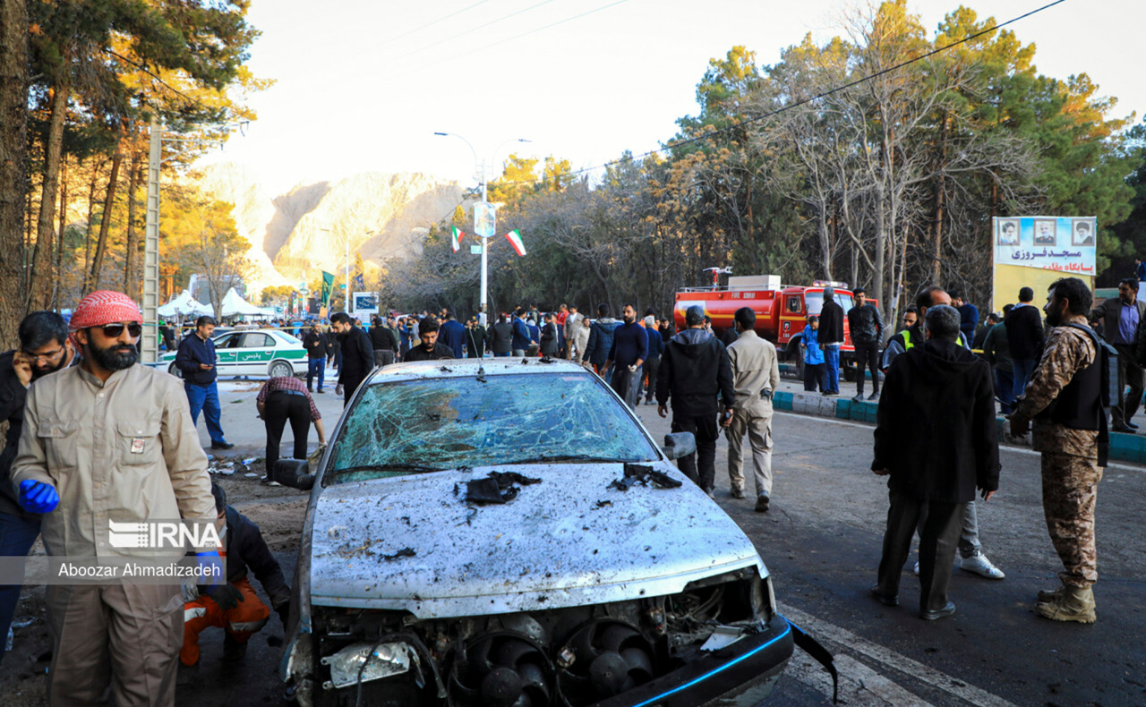 103 personas murieron por explosiones en el aniversario de la muerte de Soleimani en Irán