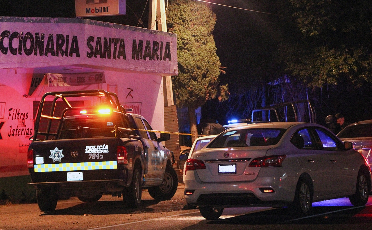 Cuatro policías son asesinados durante un ataque armado en Celaya, Guanajuato
