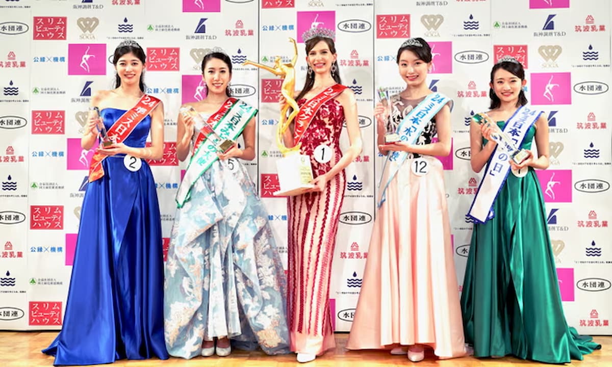 Miss Japón, nacida en Ucrania, devuelve el título tras revelación de su aventura amorosa