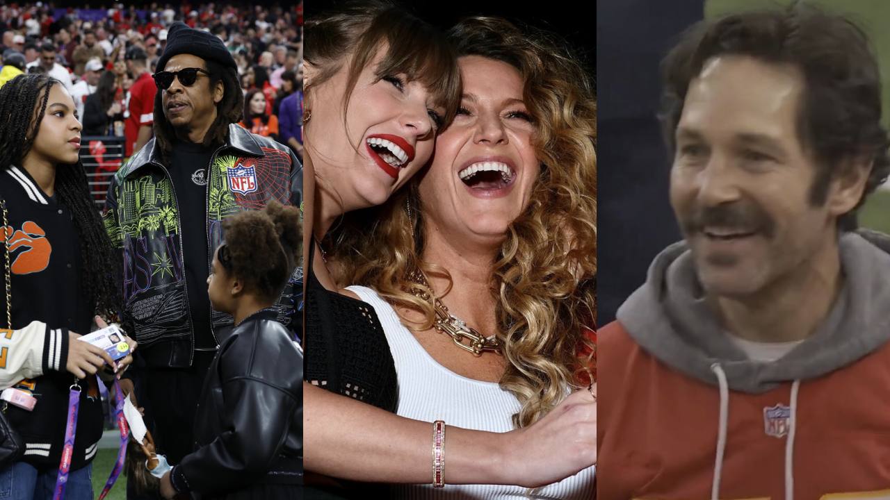 De Taylor Swift a Kim Kardashian, las celebridades presentes en el Super Bowl LVIII