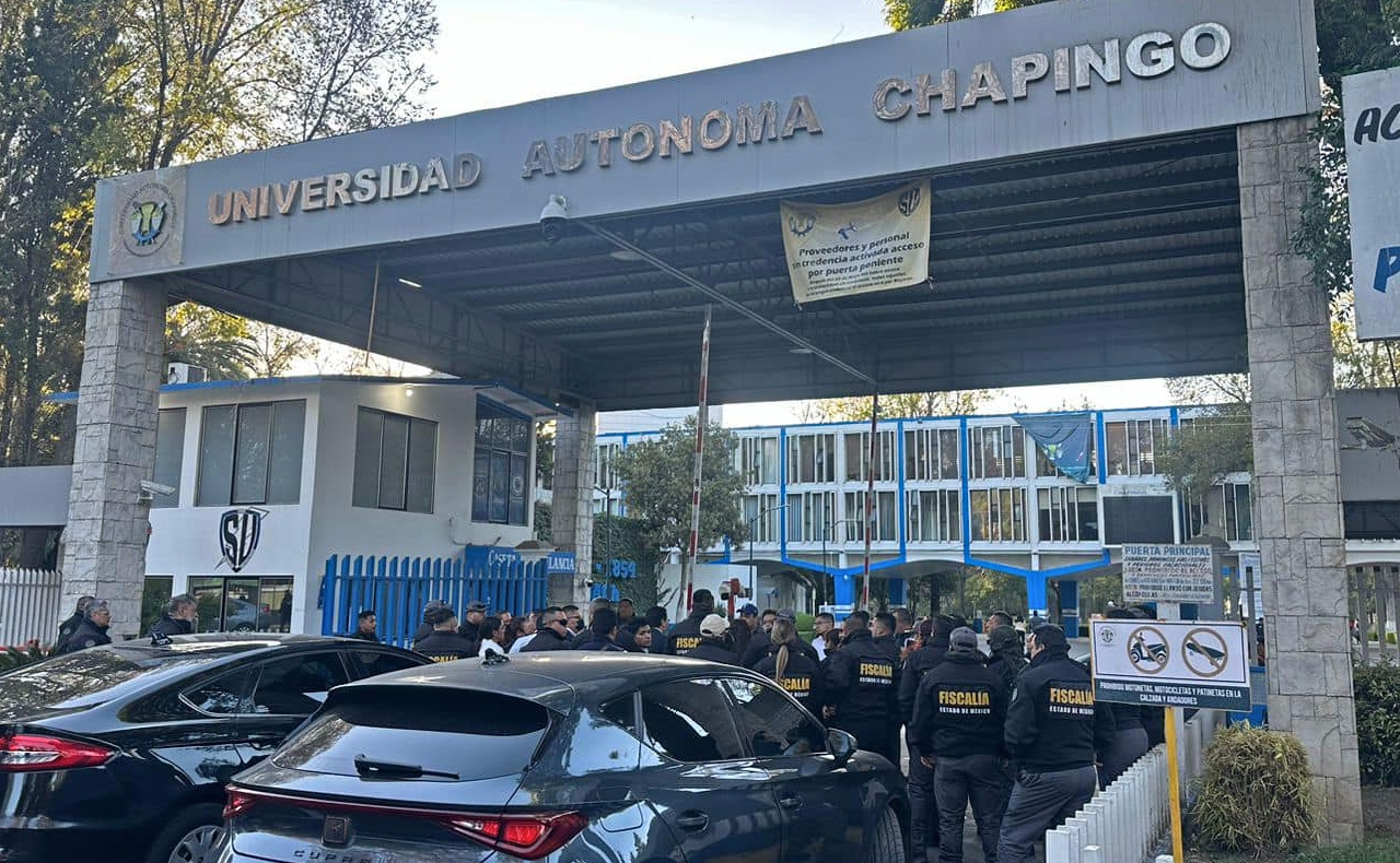 Edomex: catean Universidad de Chapingo en busca del rector acusado de violación