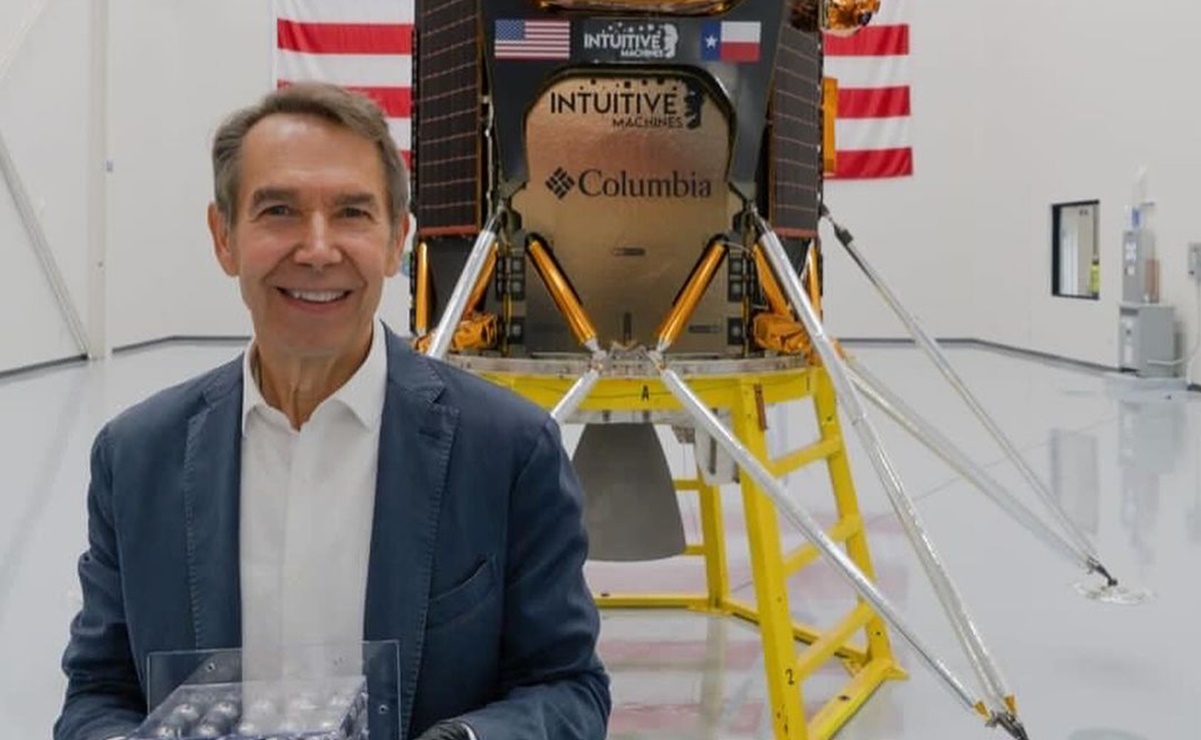 Jeff Koons envía con SpaceX 125 pequeñas obras de arte a la Luna