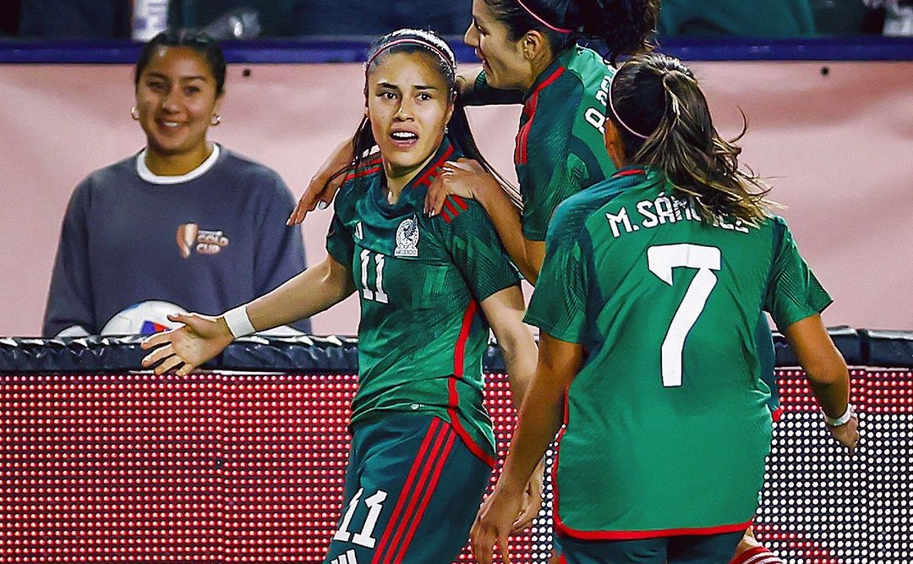 ¡Dos a cero! La Selección Mexicana vence a Estados Unidos y amarra el liderato del grupo en la Copa Oro W