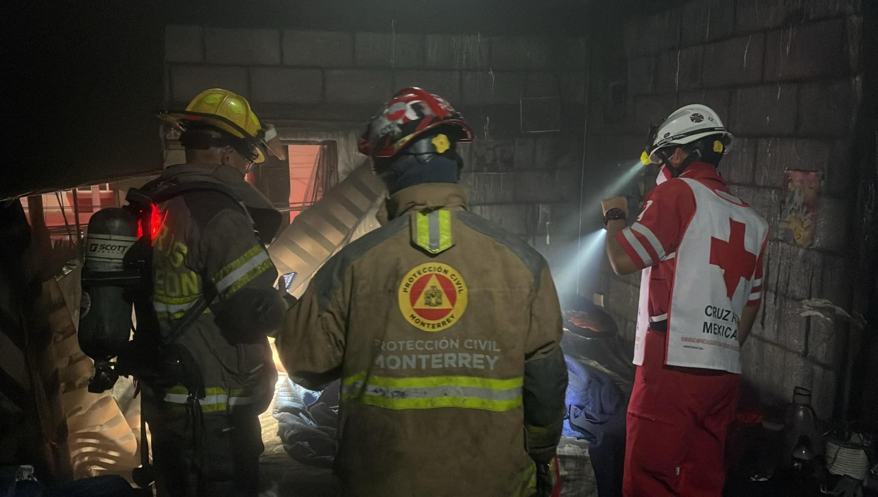 Incendio en Monterrey: madre murió tras rescatar a sus 2 hijos en NL