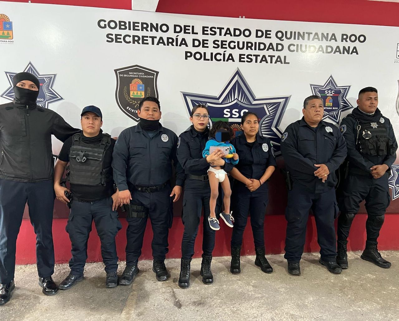 Localiza SSC Quintana Roo a menor con reporte de robo
