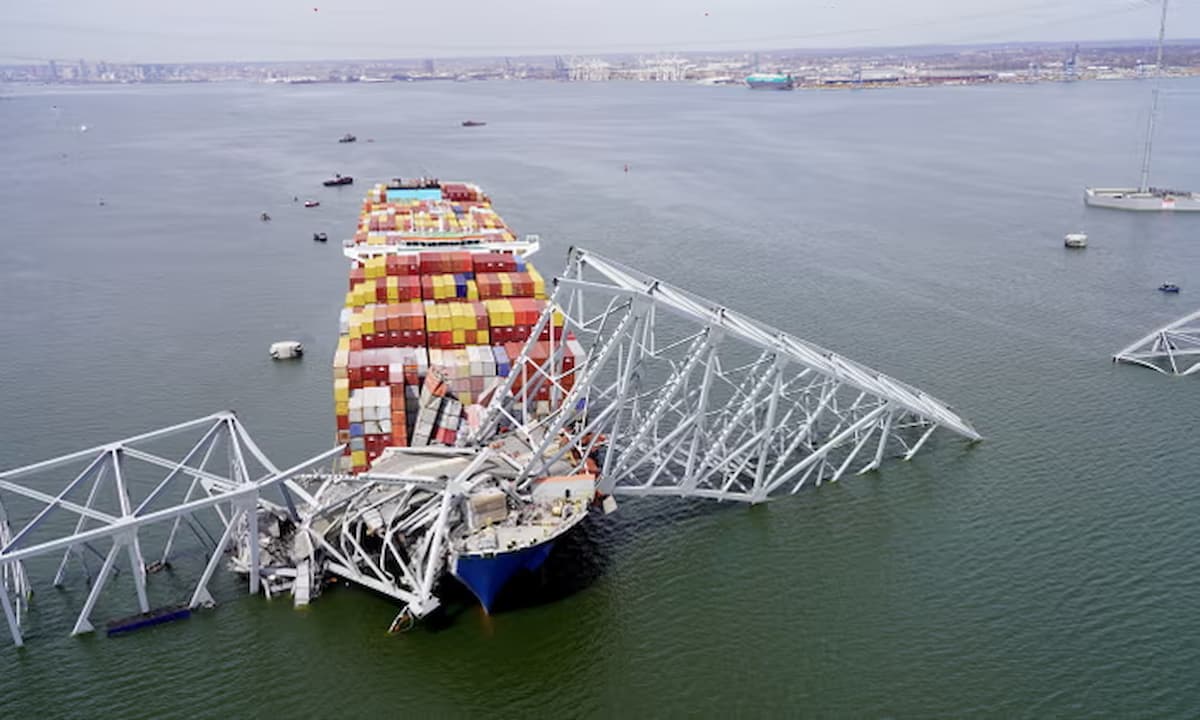 Derrumbe del puente de Baltimore: EU se prepara para interrupción en la cadena de suministro