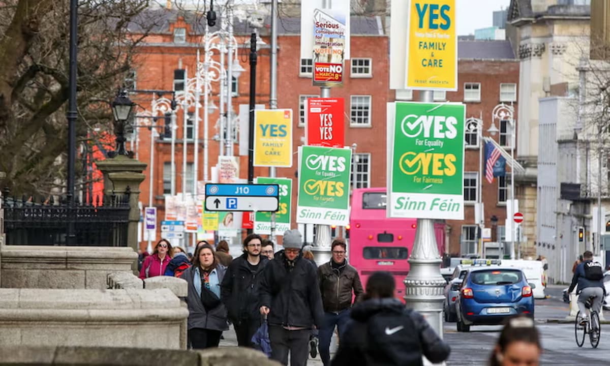 Irlanda, entre apatía y confusión, votará el referéndum sobre ‘la mujer en el hogar’