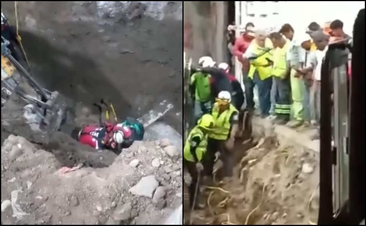Accidente en Oaxaca: dos trabajadores mueren tras derrumbe en obras de drenaje en Tehuantepec