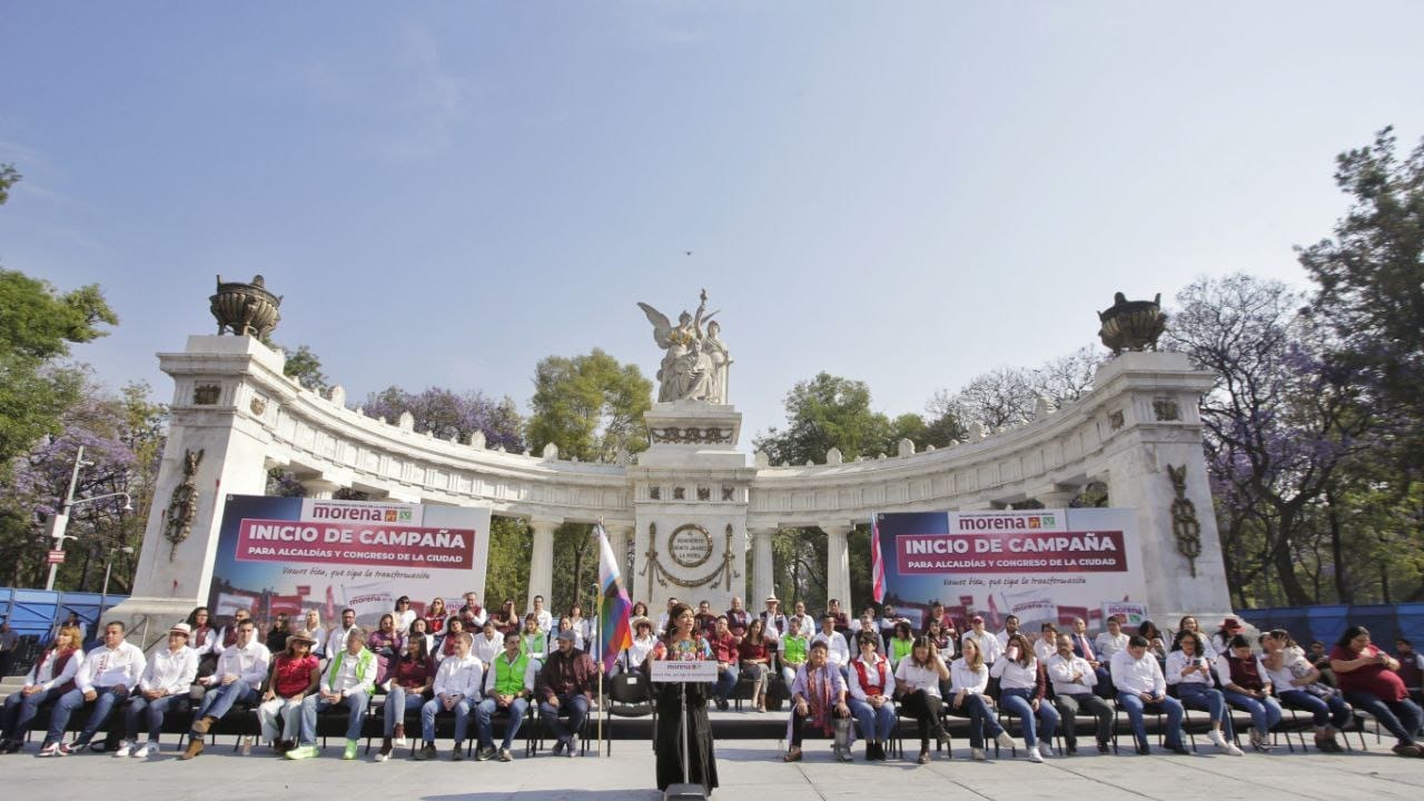 Candidatos de Morena arrancan campañas a alcaldías y al Congreso de la CDMX