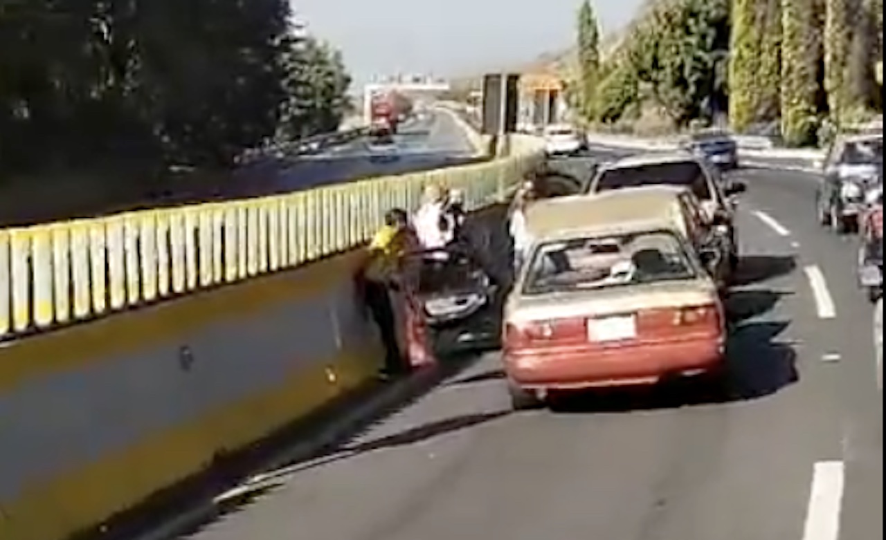 Autopista México-Cuernavaca: accidentes y tránsito hoy viernes 29 de marzo