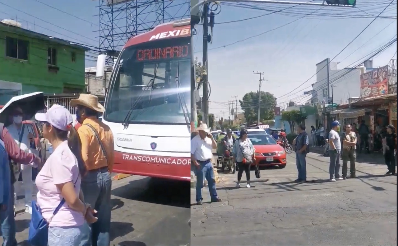 Bloqueo en la 30-30 Ecatepec: habitantes exigen servicio de agua y cierran vialidad