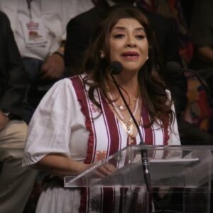 ‘Vamos a asumir el gobierno de la CDMX’: Clara Brugada en presentación de propuestas de campaña