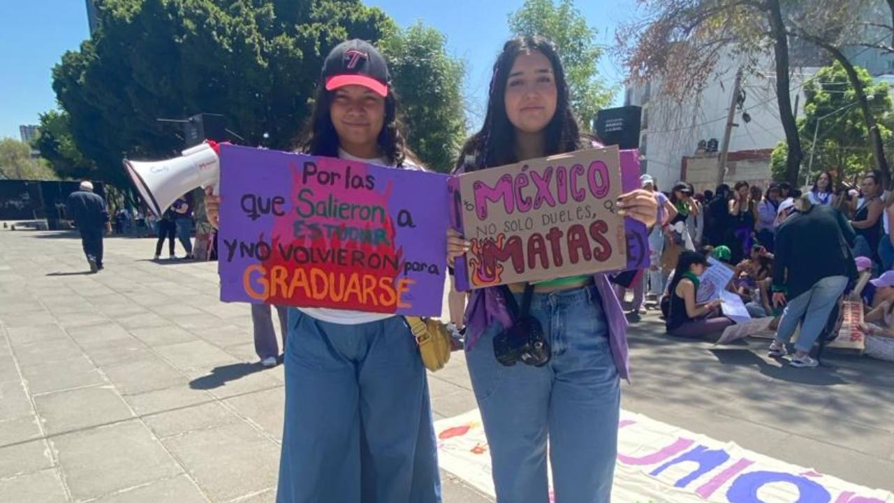 Marcha 8M: Estudiantes piden no ser cosificadas ni sexualizadas