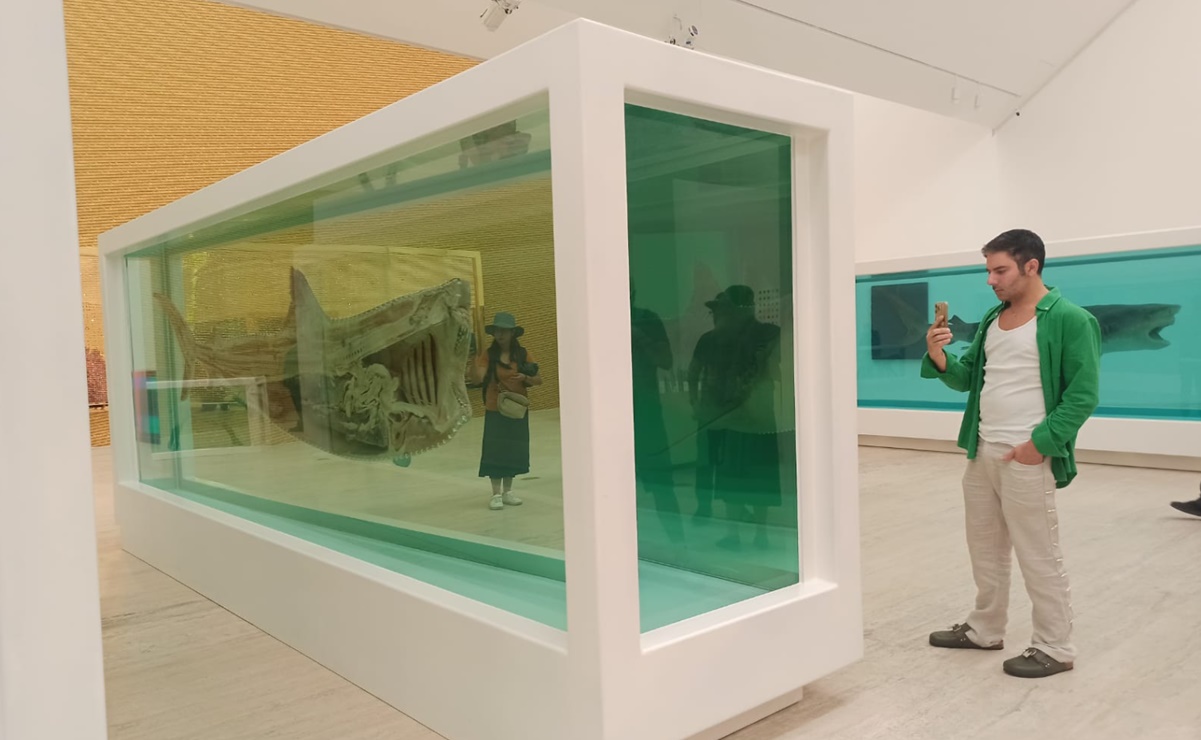 La poética de Damien Hirst sobre la vida y la muerte llega al Museo Jumex