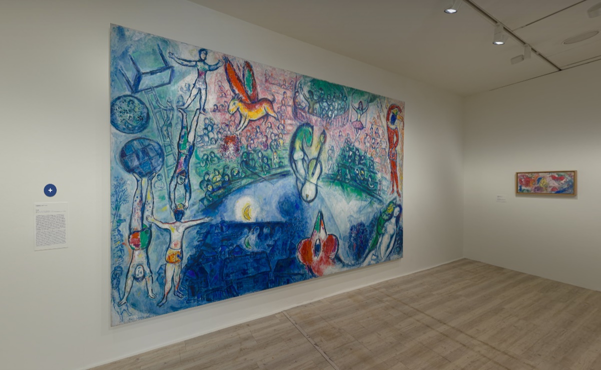 Una exposición de Marc Chagall se inaugura en la red