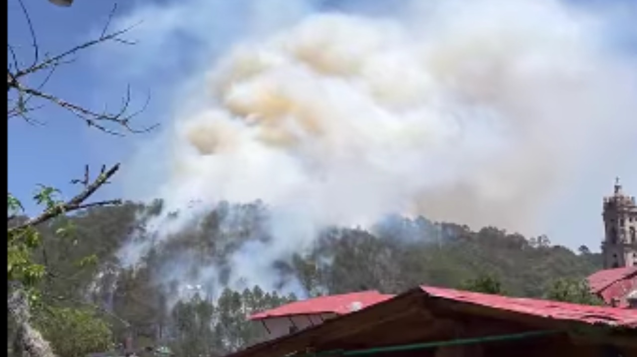 Incendio en Mineral del Chico: fuego consume Parque Nacional ‘El Chico’