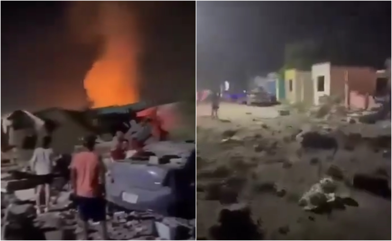 Incendio en Valle Hermoso, Tamaulipas, deja 1 muerto y 6 heridos